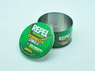 Thùng chứa hộp thiếc tròn